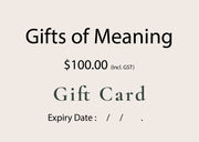 Gifts of Meaning - Gift Card