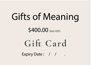 Gifts of Meaning - Gift Card