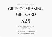 Word Art - Gift Card