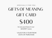 Word Art - Gift Card
