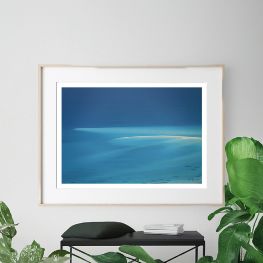 Seascape Blue Wall Art Print 1