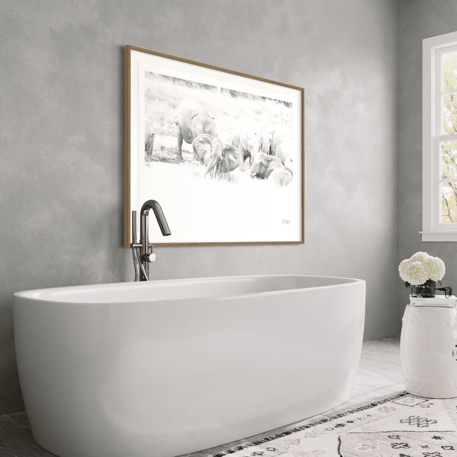 Elephant Water Print 3