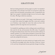 GRATITUDE PRINT - CLASSIC