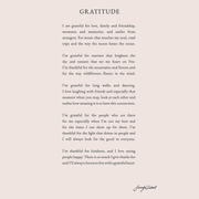 GRATITUDE PRINT - CONTEMPORARY