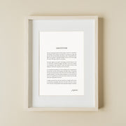 GRATITUDE PRINT - CLASSIC