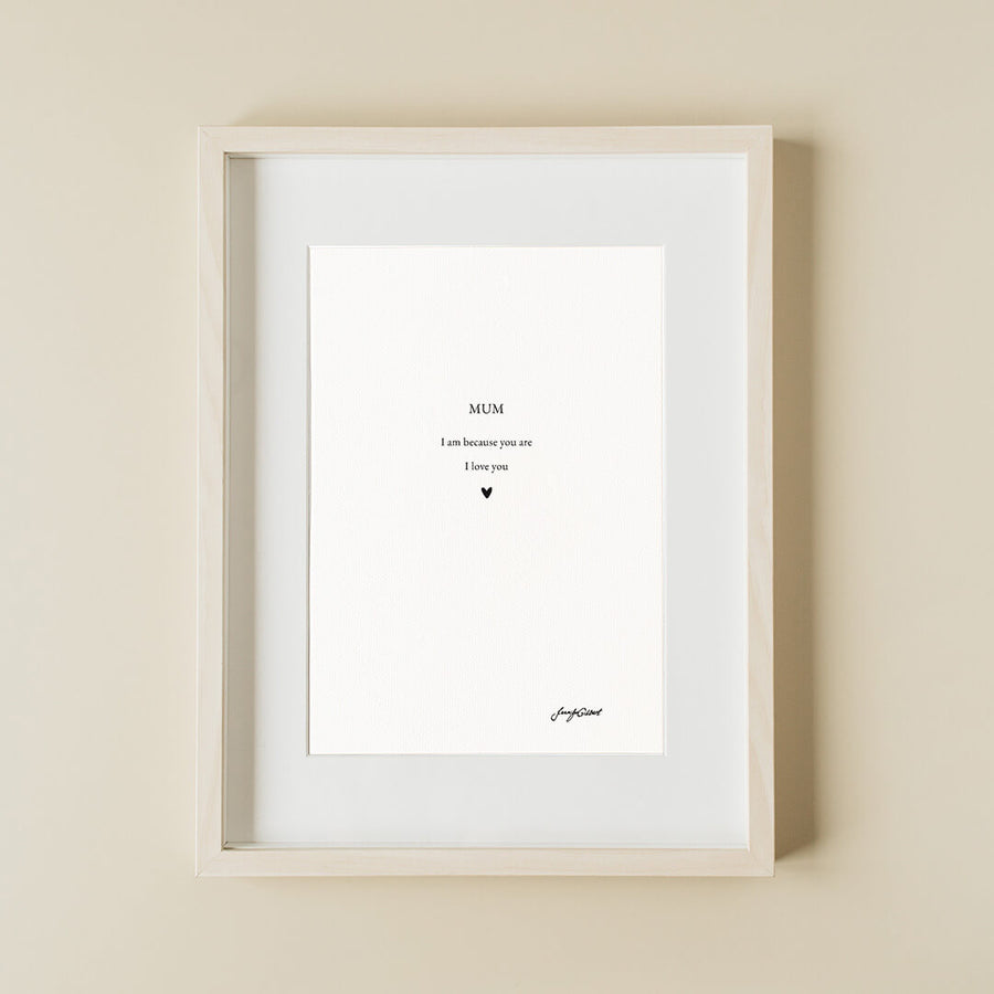 MUM - I LOVE YOU