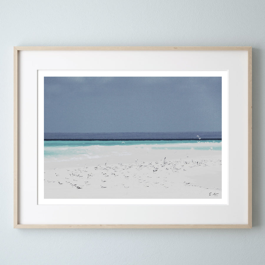 Sea Water Birds Print 2