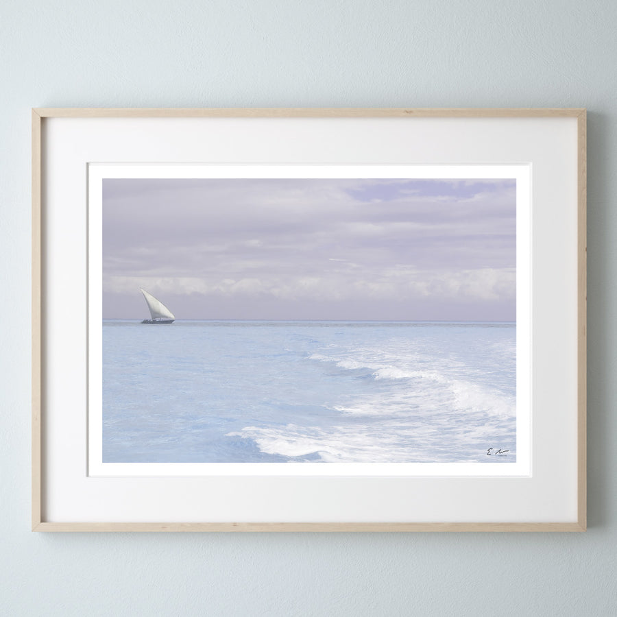 Sea-Yacht-Water-Blue-Print-3-Landscape-Frame