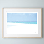 Seascape Birds Blue Print 1