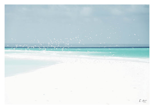 Seascape-Green-Print-2-Landscape-Frame 1