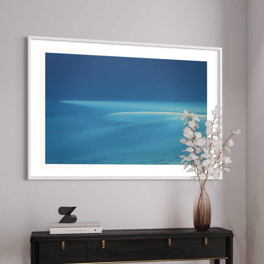 Seascape Blue Wall Art Print Decor 1