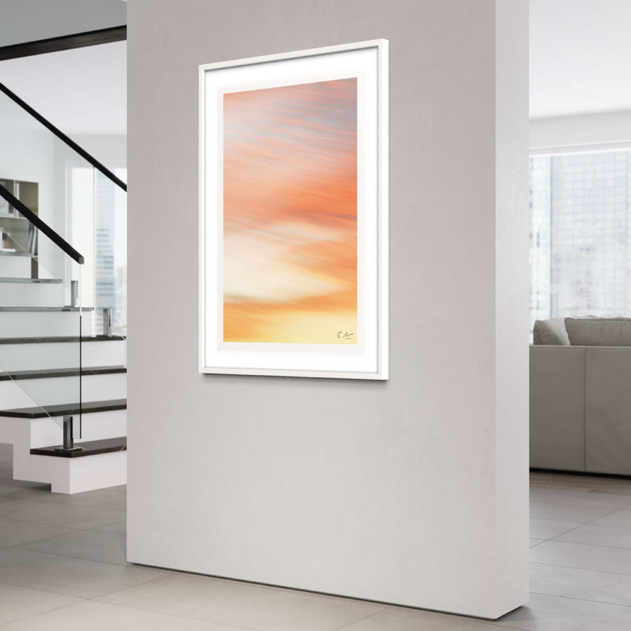 Sunset Abstract Swish Print 5