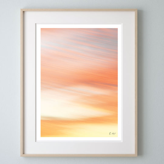 Sunset Abstract Swish Print 5