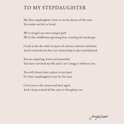 TO MY STEPDAUGHTER