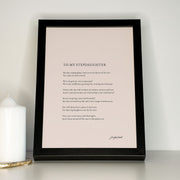 TO MY STEPDAUGHTER