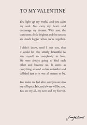TO MY VALENTINE
