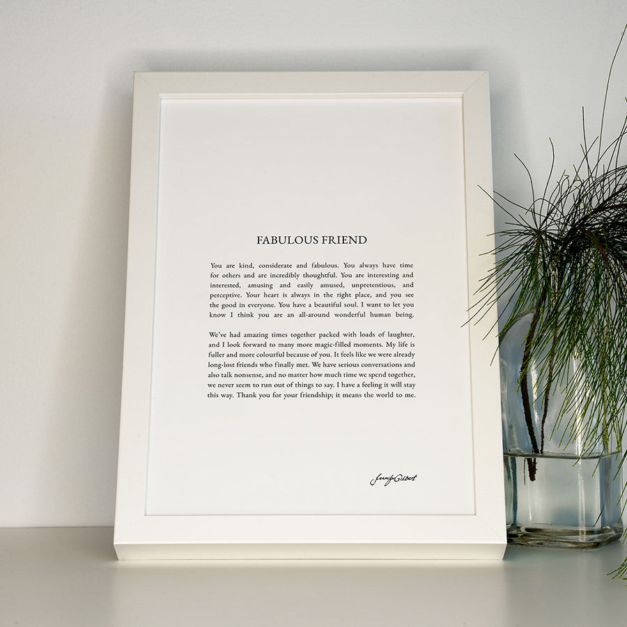 Gifts of Meaning Word & Wall Art Free Australian Shipping