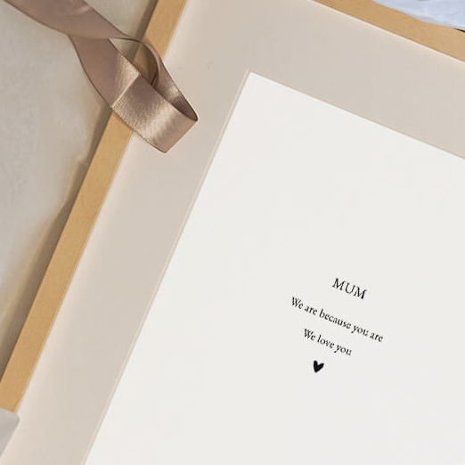 MUM - WE LOVE YOU
