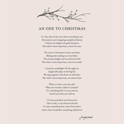 AN ODE TO CHRISTMAS