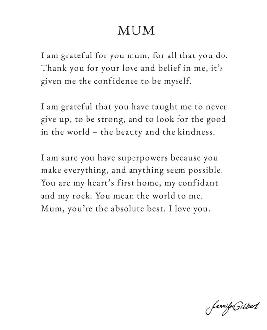 MUM I AM GRATEFUL