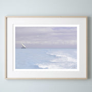 Sea Yacht Water Blue Print 3